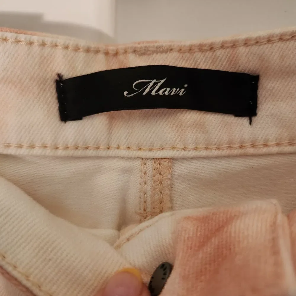 Mavi Rosie Denim Cutoff High Rise Shorts Size 32